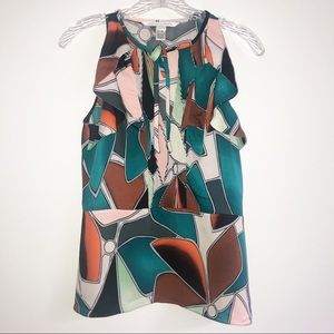 Diane von Furstenberg Silk Blend Top